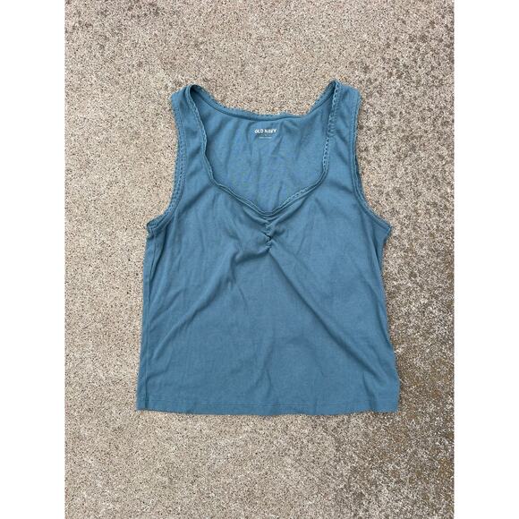Old Navy Blouse Bundle Women Size Large Ribbed Sleeveless Tank Top Streetwear - Picture 2 of 8